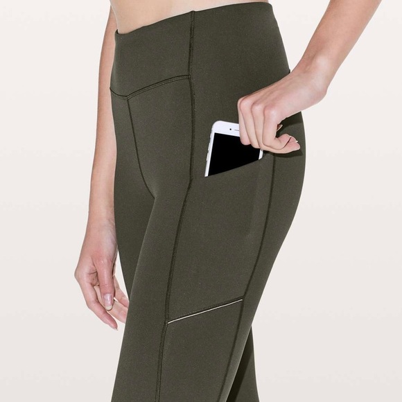 Lululemon Speed Up Tight (Luxtreme, 28" Inseam), Dark‎ Olive - Picture 4 of 11